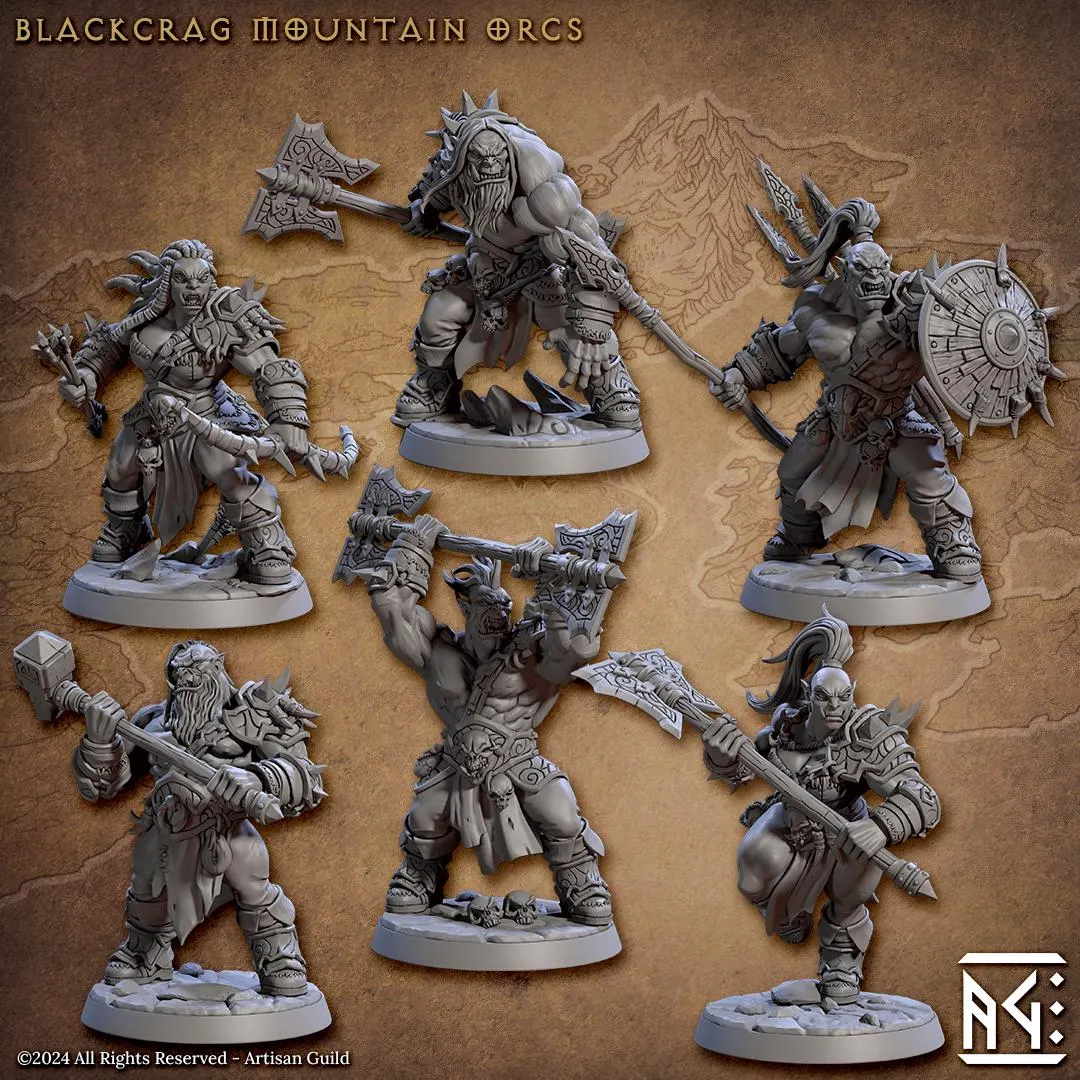 Blackcrag Mountain Orcs 1
