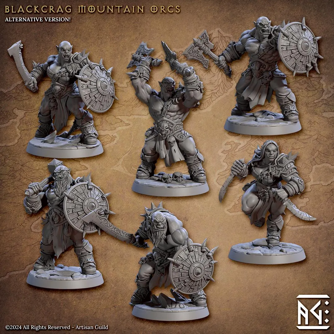 Blackcrag Mountain Orcs 2