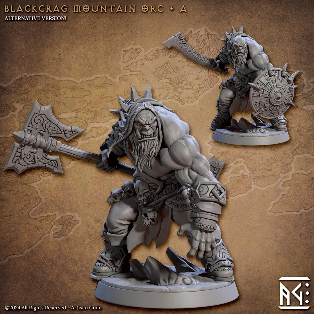 Blackcrag Mountain Orcs 3