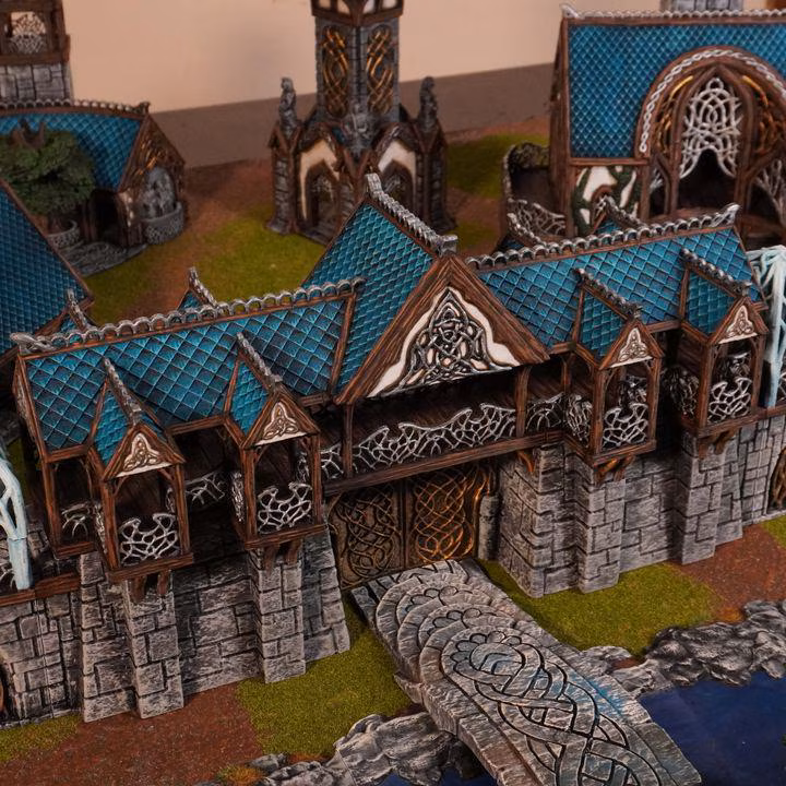 Elven Gate and Walls 1
